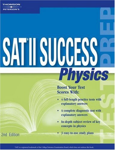 Sat Ii Success Physics 2nd Edition Sat Ii Success Physics Original Petersons