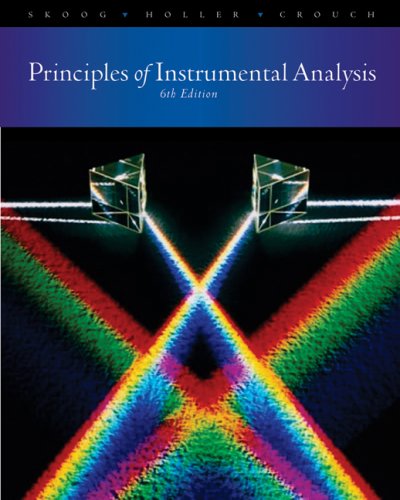 Principles Of Instrumental Analysis Sixth Edition 6th Edition Douglas A Skoog