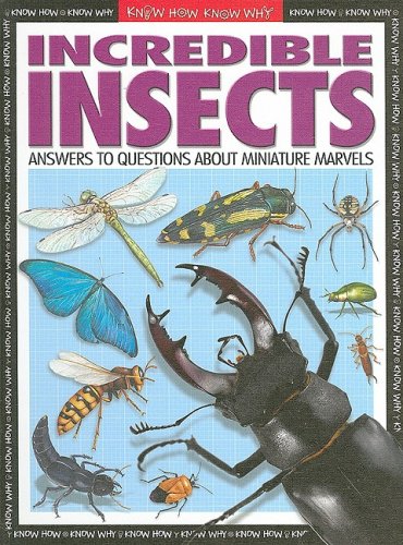 Incredible Insects Answers To Questions About Miniature Marvels Know How Know Why Lucy Bater