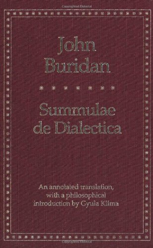 Summulae De Dialectica John Buridan