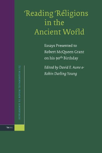 Reading Religions In The Ancient World Essays Presented To Robert Mcqueen Grant Supplements To Novum Testamentum 125 David E Aune