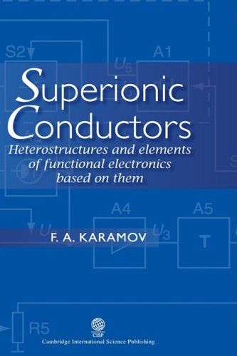 Superionic Conductors Heterostructures And Elements Of Functional Electronics Based On Them F A Karamov