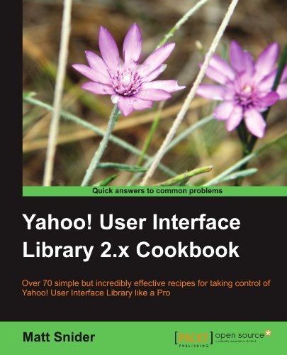 Yahoo User Interface 2x Cookbook Matt Snider