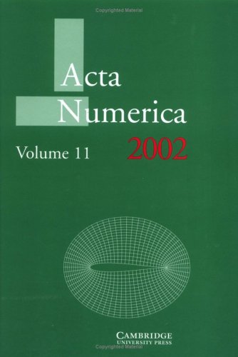 Acta Numerica 2002 Volume 11 Acta Numerica Revised Arieh Iserles
