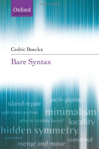 Bare Syntax Revised Cedric Boeckx