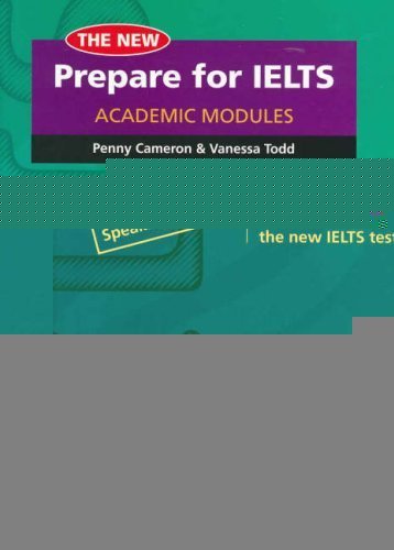 The New Prepare For Ielts Academic Modules Penelope Cameron