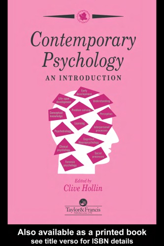 Contemporary Psychology Clive Hollin