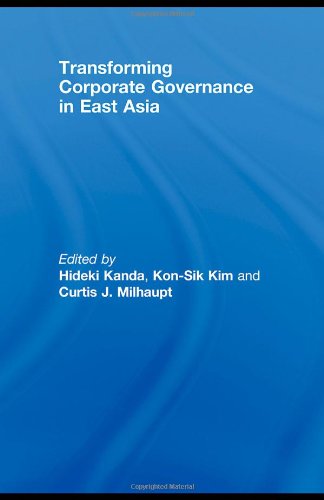 Transforming Corporate Governance In East Asia 1st Edition Hideki Kanda