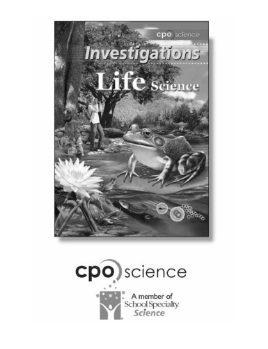 Investigations Life Science Scott Eddleman