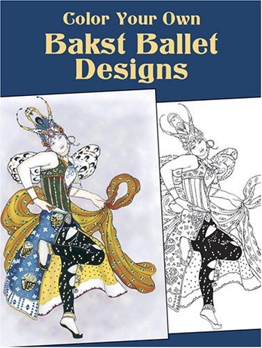 Color Your Own Bakst Ballet Designs Marty Noble