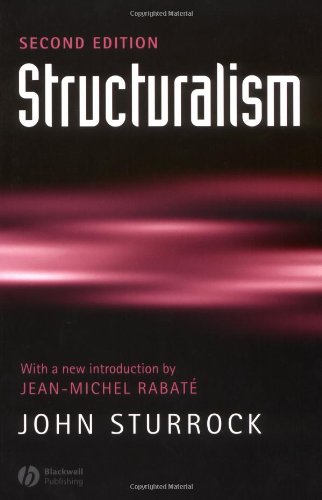 Structuralism 2nd Edition John Sturrock