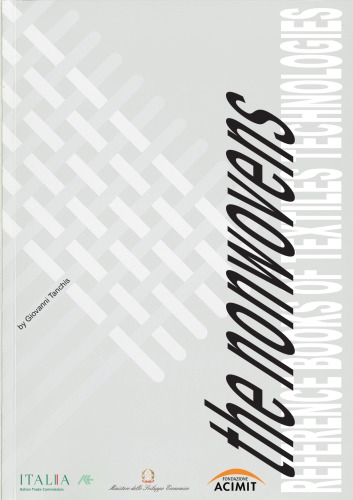 Reference Book Of Textile Technologies Nonwovens Tanchis Giovanni