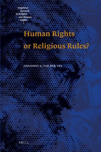 Human Rights Or Religious Rules Ja Van Der Ven