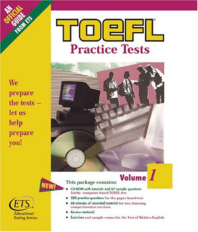 Toefl Practice Tests Volume 1 Educational Testing Service