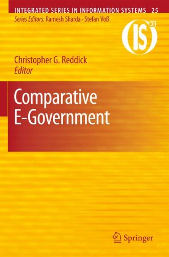 Comparative Egovernment 1st Edition M Naveed Baqir Lakshmi Iyer Auth