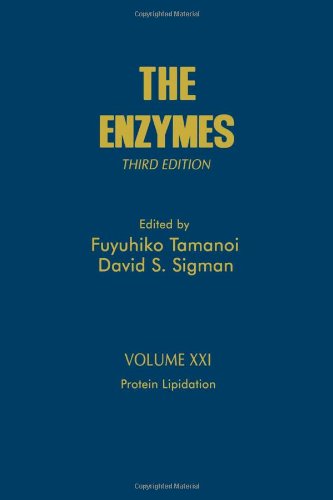 Protein Lipidation 3rd Edition Fuyuhiko Tamanoi David S Sigman Eds