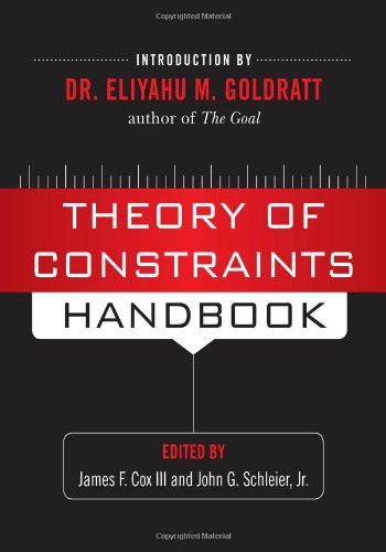 Theory Of Constraints Handbook 1st Edition James Cox Iii John Schleier