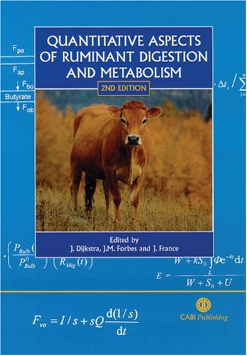Quantitative Aspects Of Ruminant Digestion And Metabolism Second Edition Second Jan Dijkstra
