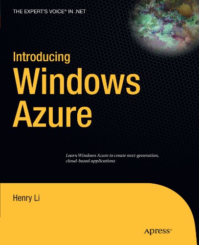 Introducing Windows Azure 1st Edition Henry Li