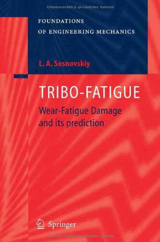 Tribofatigue Wearfatigue Damage And Its Prediction Foundations Of Engineering Mechanics 1st Edition Leonid A Sosnovskiy