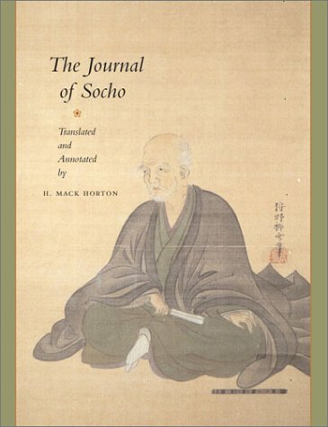 The Journal Of Socho 1st Edition H Mack Horton