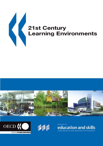 21st Century Learning Environments Organisation For Economic Cooperation And Development Staff Staff