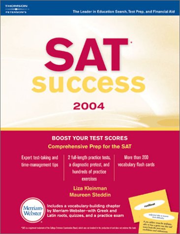 Sat Success 2004 Sat Success Revised Petersons