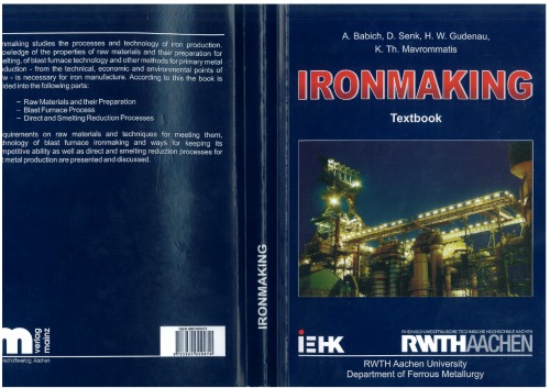 Ironmaking Babich A Senk D Gudenau Hw Mavrommatis K