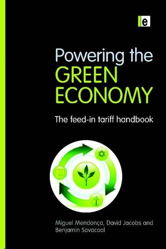 Powering The Green Economy The Feedin Tariff Handbook Miguel Mendonca