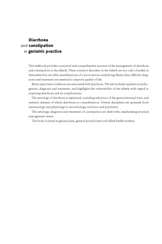 Diarrhoea And Constipation In Geriatric Practice Gary R Andrews