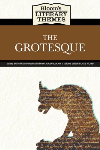 The Grotesque 1st Edition Harold Bloom Edited And With An Introduction By