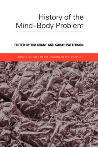 History Of The Mindbody Problem London Studies In The History Of Philosophy Tim Crane