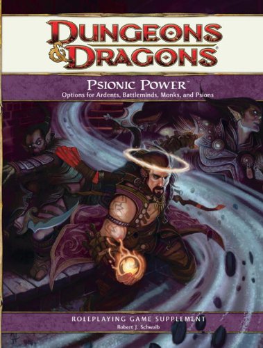 Psionic Power A 4th Edition Dd Supplement Mike Mearls