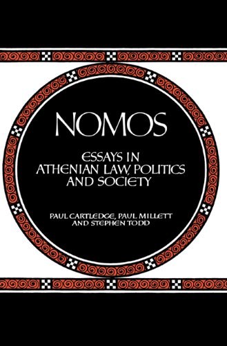 Nomos Essays In Athenian Law Politics And Society 1st Edition Paul Cartledge