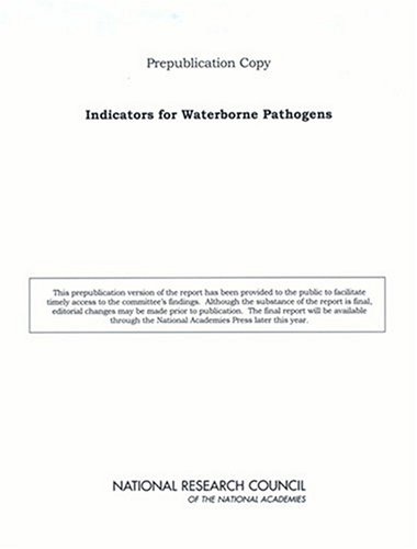 Indicators For Waterborne Pathogens Committee On Indicators For Waterborne Pathogens