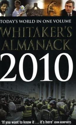 Whitakers Almanack 2010 2010 142nd Revised Edition Claire Fogg