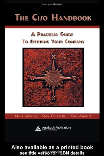 The Ciso Handbook 1st Edition Michael Gentile Ron Collette Thomas D August