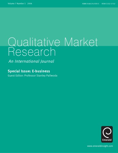 Qualitative Market Research An International Journal Volume 7 Number 1 2004 Stanley Paliwoda Ed
