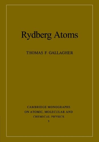 Rydberg Atoms Cambridge Monographs On Atomic Molecular And Chemical Physics Digitally Printed 1st Pbk Version Thomas F Gallagher