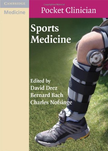 Sports Medicine 1st Edition David Drez Bernard Bach Charles Nofsinger