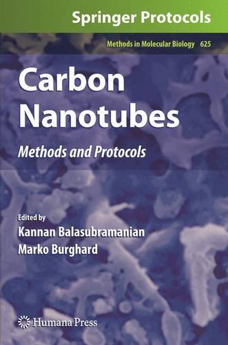 Carbon Nanotubes Methods And Protocols 1st Edition Luís F F Neves