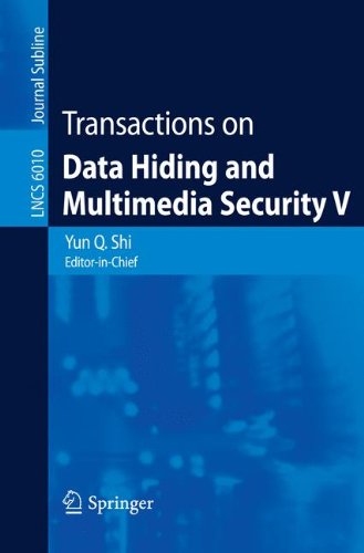 Transactions On Data Hiding And Multimedia Security V 1st Edition Moussadek Laadjel