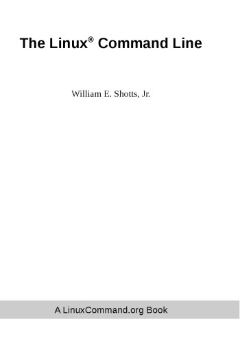 The Linux Command Line William E Shotts Jr