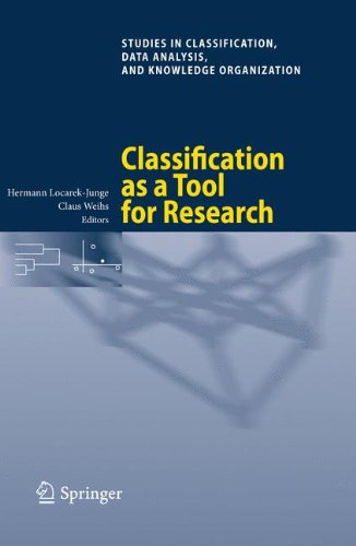 Classification As A Tool For Research Proceedings Of The 11th Ifcs Biennial Conference And 33rd Annual Conference Of The Gesellschaft Fr Klassifikation Ev Dresden March 1318 2009 1st Edition Sanjoy Dasgupta Auth