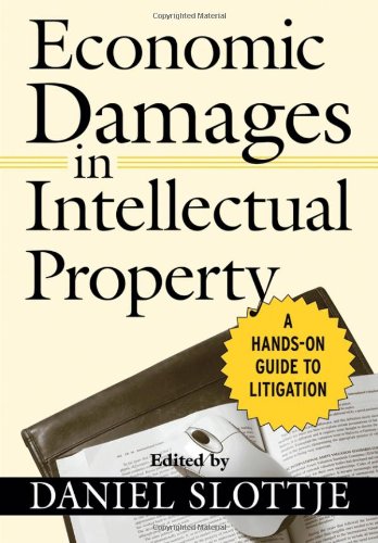 Economic Damages In Intellectual Property A Handson Guide To Litigation 1st Edition Daniel Slottje