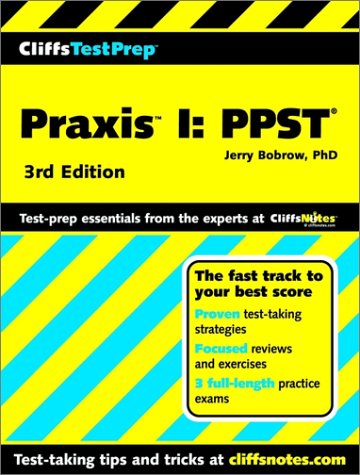 Praxis I Ppst Cliffs Test Prep Jerry Phd Bobrow