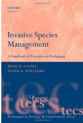Invasive Species Management A Handbook Of Techniques Techniques In Ecology And Conservation Michael N Clout