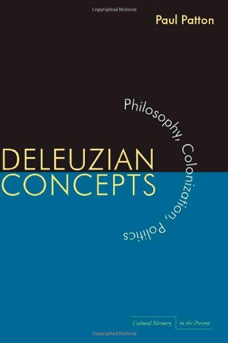 Deleuzian Concepts Philosophy Colonization Politics Cultural Memory In The Present Paul Patton