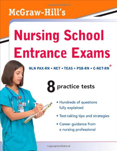 Mcgrawhills Nursing School Entrance Exams 1st Edition Thomas Evangelist