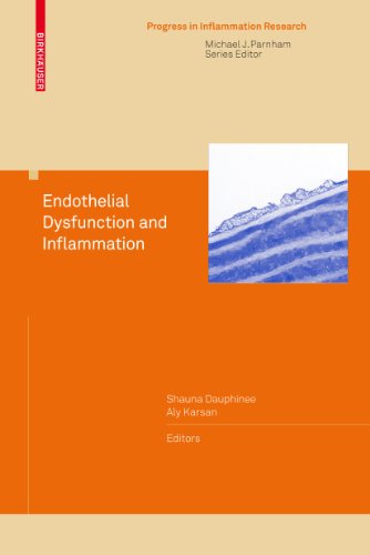 Endothelial Dysfunction And Inflammation Progress In Inflammation Research 1st Edition Shauna Dauphinee